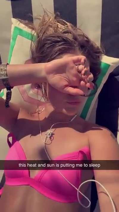Pink bikini