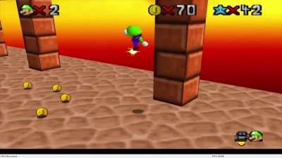 Star Revenge 6 - Luigi's Adventure - Course 9 Reds + 100s