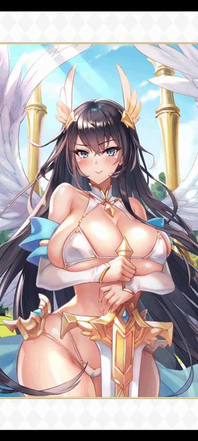 esther become an angel๑&bull; . &bull;๑