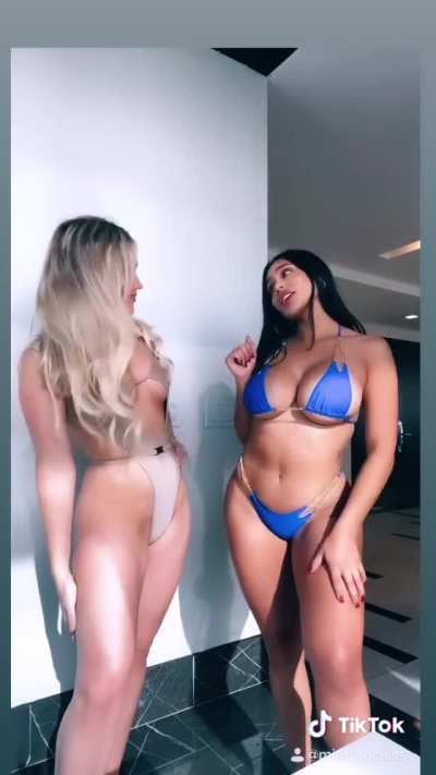Mia and friend