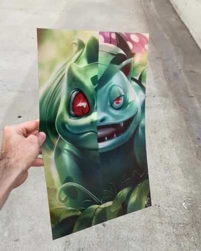 My Pokemon &ldquo;The Starting Choice&rdquo; 3D Lenticular Artwork Poster ... hand drawn &amp;amp; self-produced!