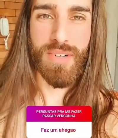 N&atilde;o &eacute; todo dia q se v&ecirc; Jesus fazendo ahegao, ent&atilde;o tive q compartilhar