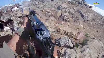 GoPro wearing PKK member infiltrate a turkish outpost to kill a Turkish soldier (close quarters combat ,24 may 2019)