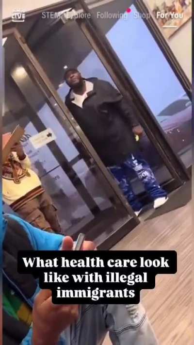 Man loses it after he can&rsquo;t get medical care because the whole office is filled with illegal immigrants. Welcome to mass illegal immigration perpetrated by the democrats.