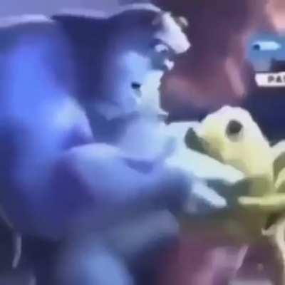 Sleep with one eye open... gripping your wazowski tight
