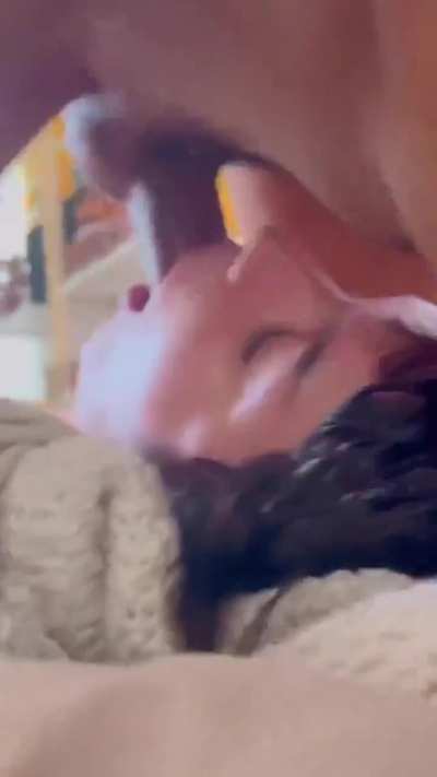 Fuck my throat like my pussy
