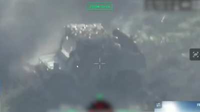 Full video of Russian attack using desertcross vehicle ("Chinese golf cart") - warning graphic