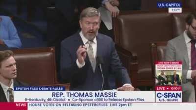 &ldquo;I&rsquo;m sorry if one of your billionaire donors is going to get embarrassed because he went to rape island.&rdquo; -Rep Thomas Massie