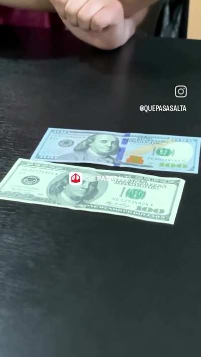 En Argentina 100 dólares valen menos que 100 dólares