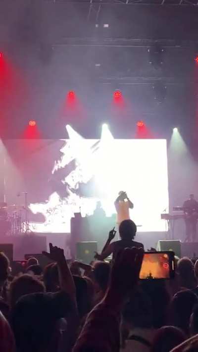 Joey Bada$$ performing &lsquo;Infinity (888)&rsquo; by X at his DTRH set last weekend