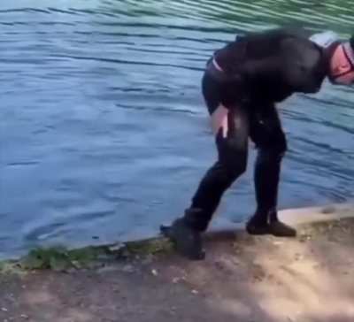 Kid needs to be taught a lesson!