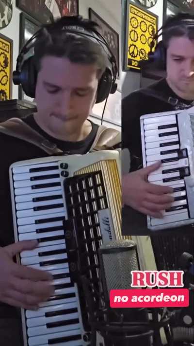 Spirit of Radio in the accordion