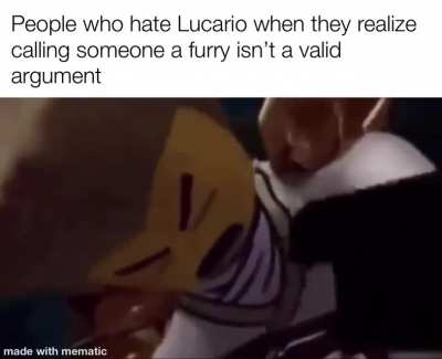 You can&rsquo;t shake my enjoyment of Lucario