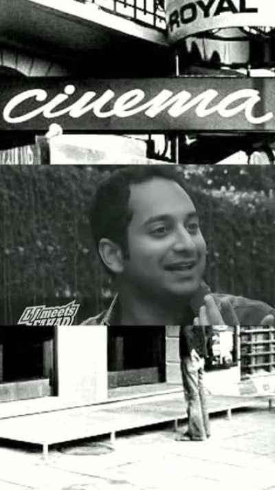 Fahad Fazil &times; Lal Jose during the promotion of Diamond Necklace 🎥