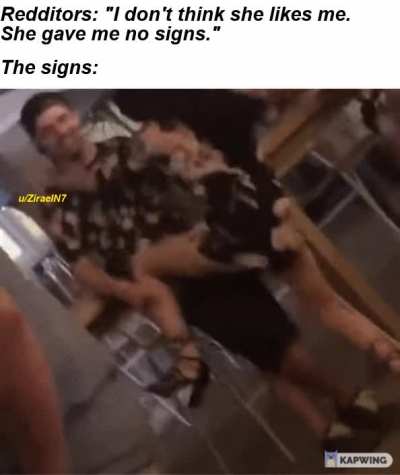 "She was just dancing and fell on me multiple times." - Random Redditor