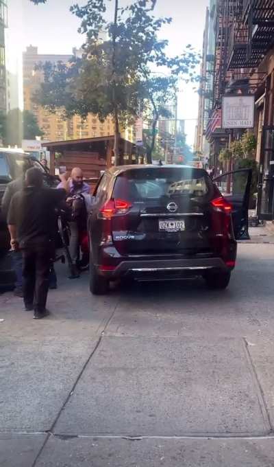 Insane road rage incident in NYC