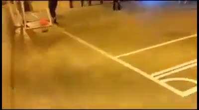 WCGW if I slam the ball behind an opponent's head ?