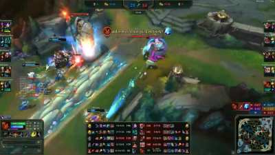 My first taliyah ult kill :)