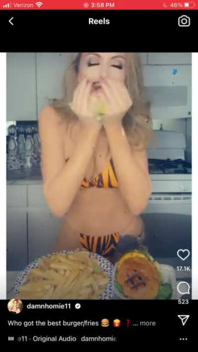 Skippy Bikini Ass Shake IG