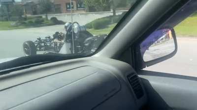 Homemade trike in my hometown