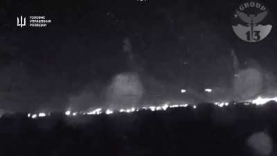 Footage of Ukrainian naval drone attacks in the Kerch area in Crimea, two Russian KS-701 "Tunets" coast guard patrol boats were attacked (May 30, 2024)