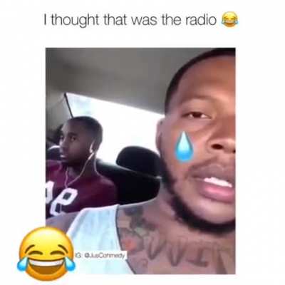 Just a guy singing for his dudes