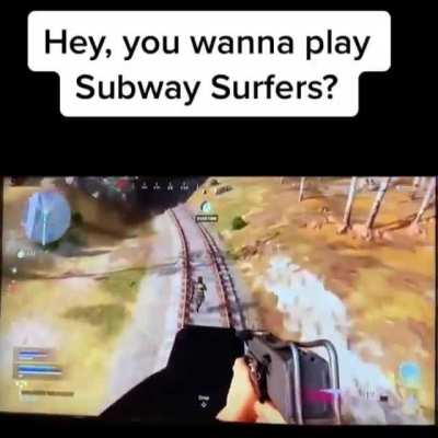 *Contexto* Subway Surfers es un juego movil donde corres en unas v&iacute;as del tren escapando de un policia