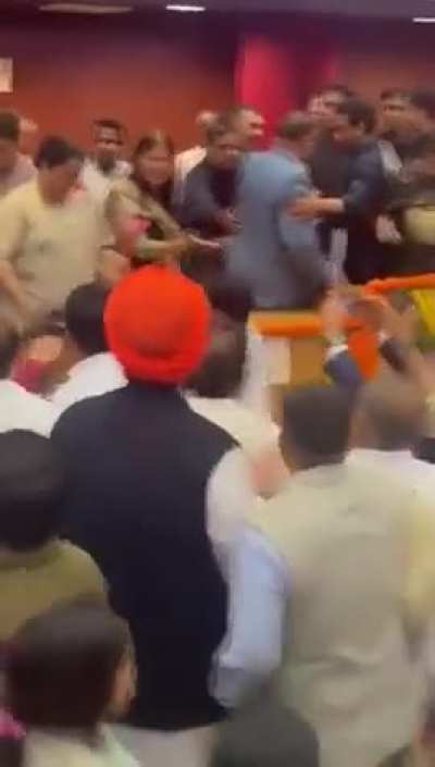 New BJP Chief Minister of Delhi Rekha Gupta, following rules & regulations during Delhi MCD mayor election vandalising government property inside the Municipal Corporation