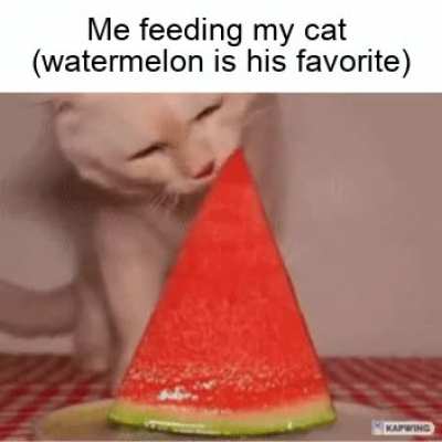 He was very hungry