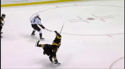 Gostisbehere hit on Malkin.