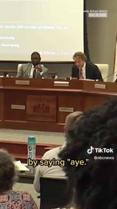 Just to be clear they were all fine with making a public spectacle of firing the black superintendent who was doing his job, but when asked for a reason it was suddenly a private HR matter. Got it&hellip;sounds legit