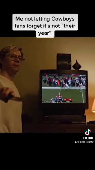 I&rsquo;ve been an absolute menace to cowboys fans today