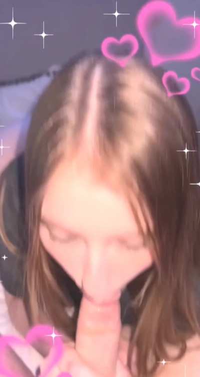 I'll suck your dick if you promise to finish it my mouth. Ok?