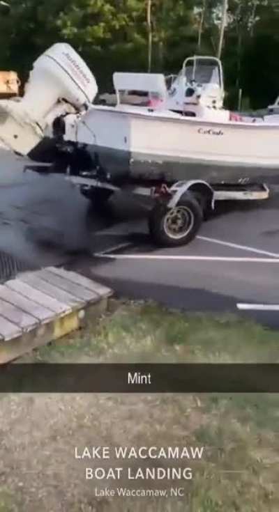 He just went for it!