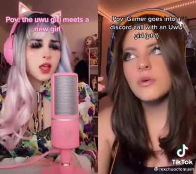 Oh my god guys it&rsquo;s an uwu girl