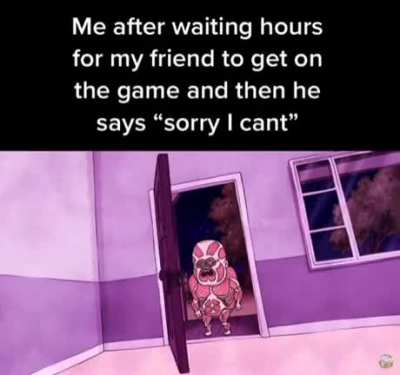 I can't take it anymore