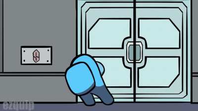 Among Us "Push the button" animation (song is from Left Boy: Sex Party)