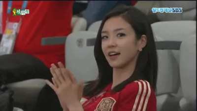 Cute Asian fan