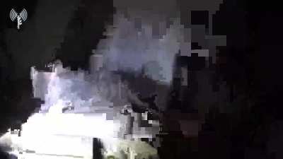 IDF combat dog finds rockets and mortars in Hamas Tunnels in Gaza 