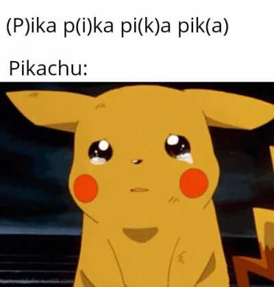 It's really sad