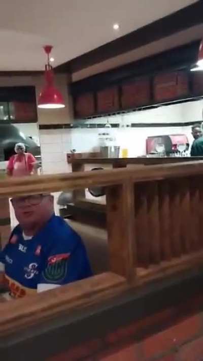 this man complained to staff about a woman breastfeeding (Cape Town, South Africa)
