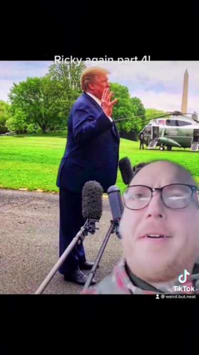 Ricky is back pt 4 to bestow more knowledge about our lord and savior DJT (parody)