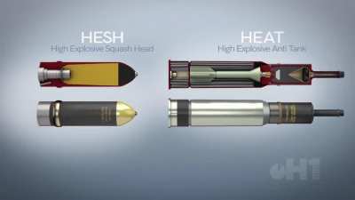 How Tank ammunitions work: APFSDS, HESH &amp;amp; HEAT