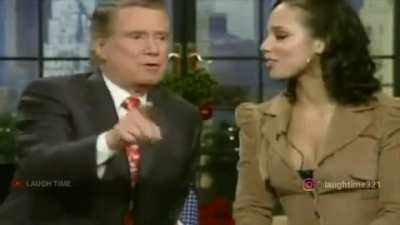 Regis Philbin with Alicia Keys