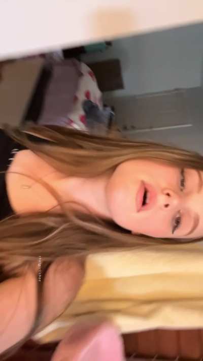 Craving a thick cock sliding between them now