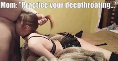 Don&rsquo;t forget to practice baby girl 😈