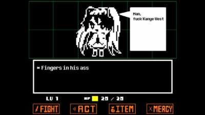 Kanye West likes Miku's fingers in his ass