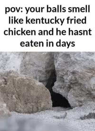 he will take a bite