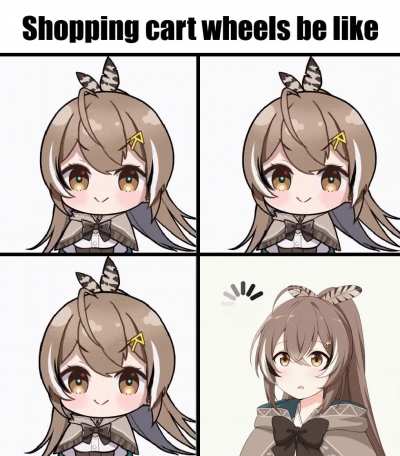 It's always that one wheel...