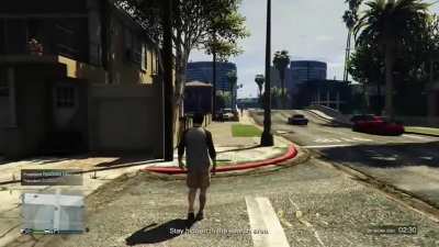Dressed up as an NPC while doing Executive search, These 3 people were trying to find me the whole time and never found me, easy 50k